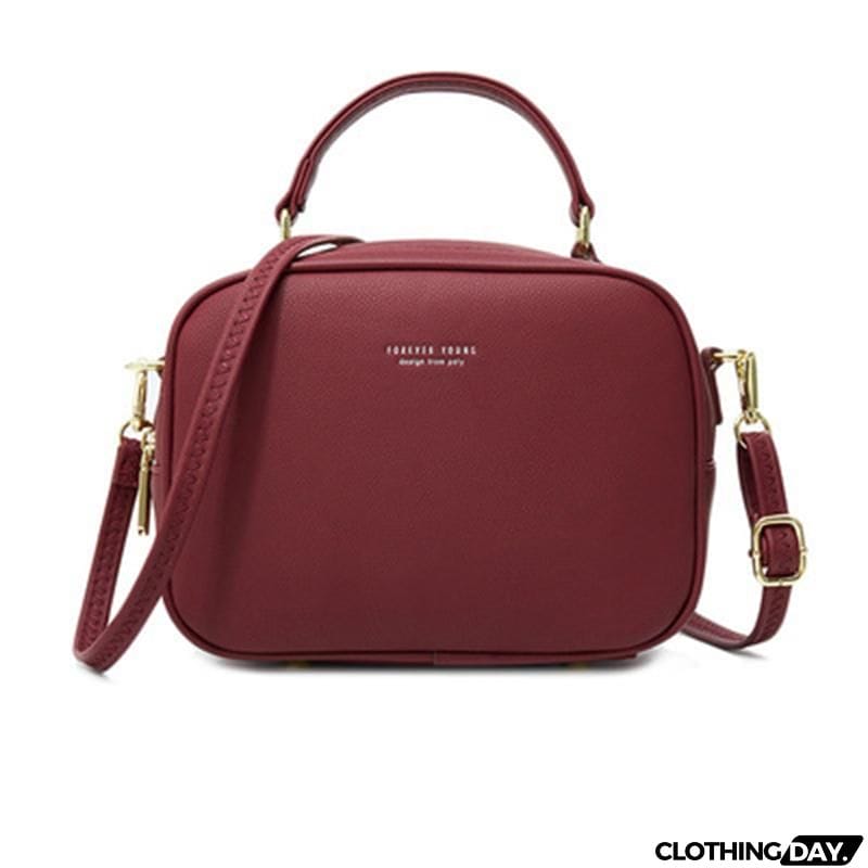 Women's Summer Fashion Letter Simple Zipper Casual Crossbody Bag