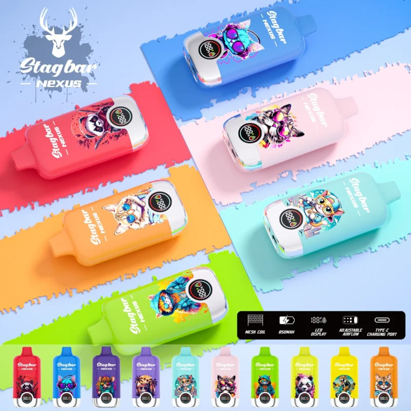 stag bar nexus 60k(50 PCS)EU mysite fumotvapeshop