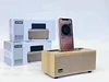 Bluetooth Speaker Vintage Wood Grain Retro Portable Radio TWS Wireless Subwoofer