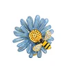Colorful Sunflower Daisy Catering Napkin Ring