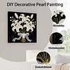 (25x25cm)DIY Pearl Painting Framed Handmade Pearl Material Art Kit Living Room Decor