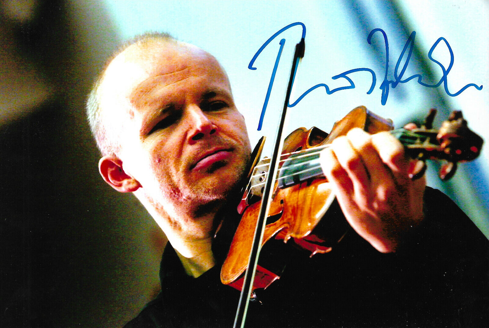 Thomas Zehetmair Violine signed 8x12 inch Photo Poster painting autograph