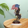 Diamond Painting PVC American Eagle Tabletop Ornaments Kit