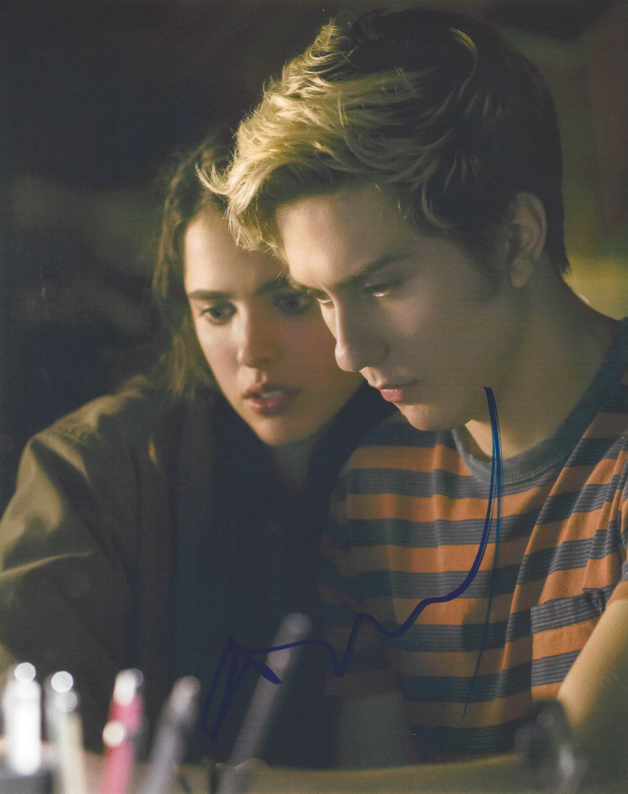 ACTOR NAT WOLFF SIGNED AUTHENTIC 'DEATH NOTE' 8X10 Photo Poster painting B w/COA PAPER TOWNS