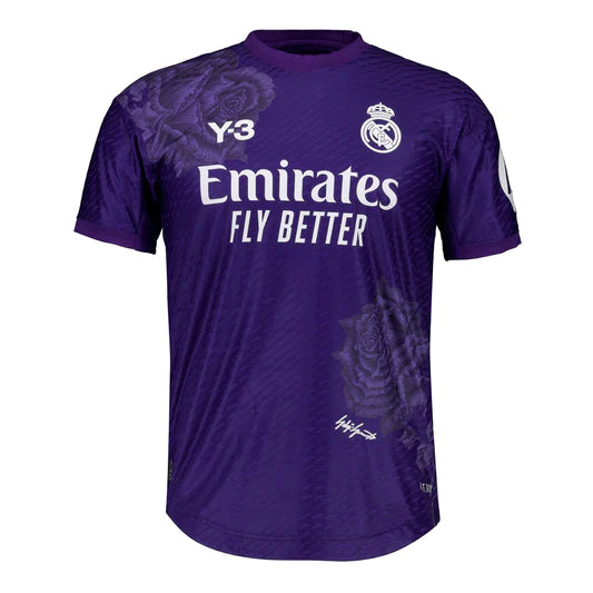 Real Madrid maillot violet Y-3 Fourth 2024 2025 RLM Maillot De Fou, site maillot de foot pas cher