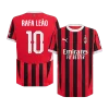 RAFA LE&Atilde;O #10 AC Milan Home Authentic Soccer Jersey 2024/25 &ndash; UCL