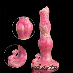 pornhint Pornhint 6cm Knot Dildo Silicone Realistic Penis Clit Masturba