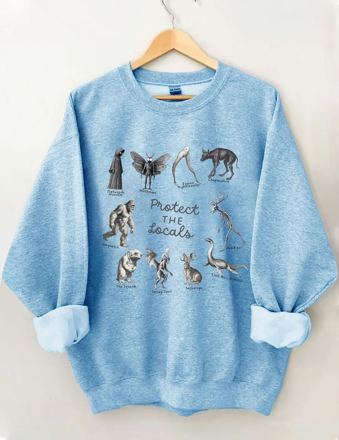 Protect The Locals Cryptid Sweatshirt