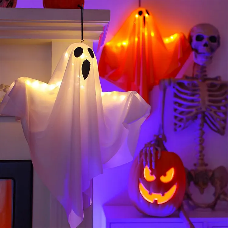 👻LED Halloween Hanging Ghost Light 