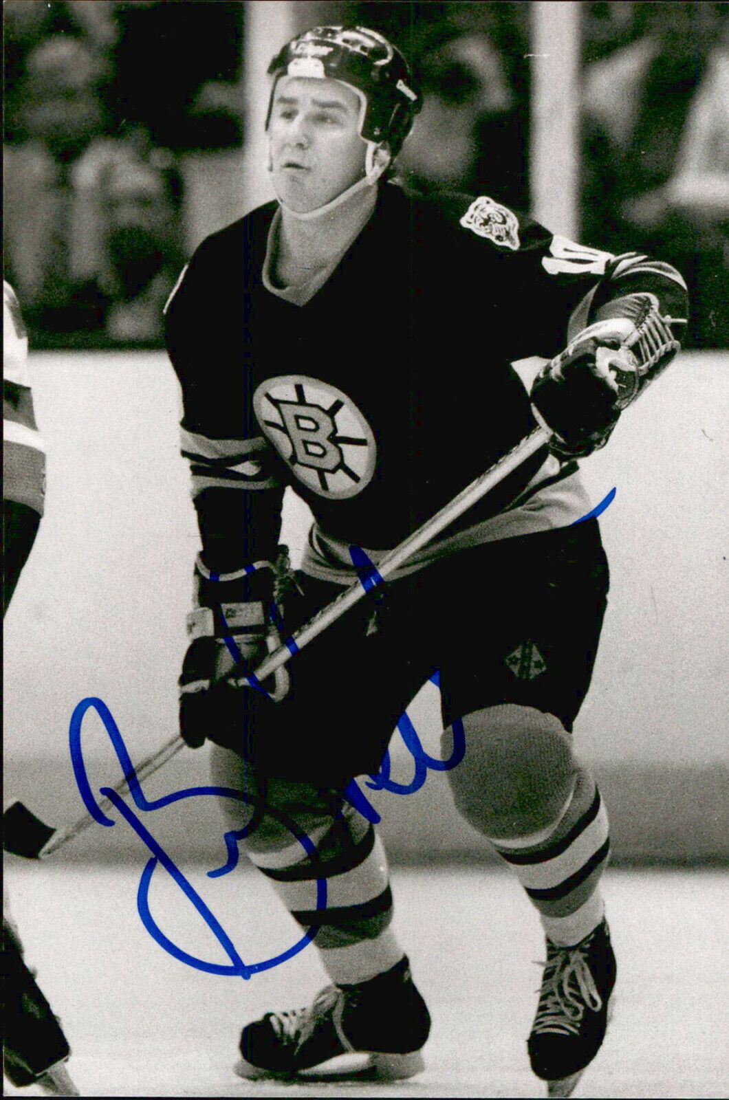 Barry Pederson SIGNED autographed 4x6 Photo Poster painting BOSTON BRUINS