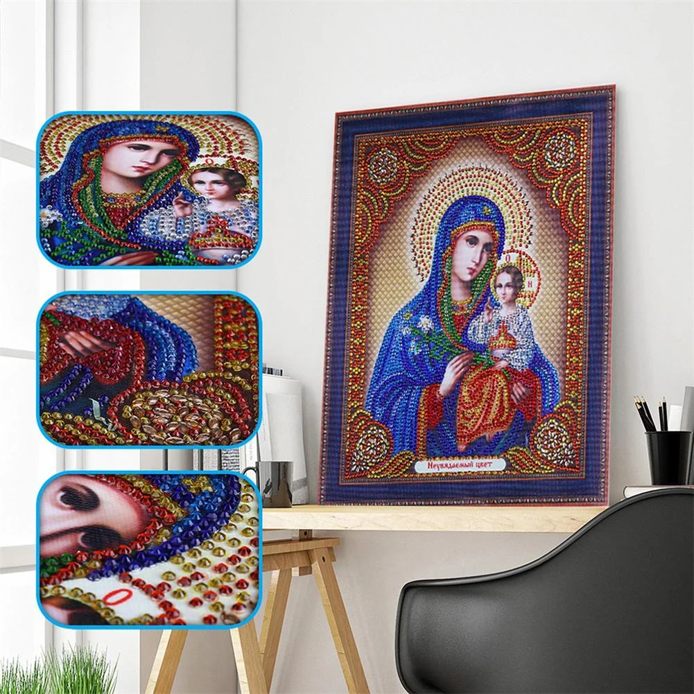 Diamond Painting - Special Shaped Drill - Religion