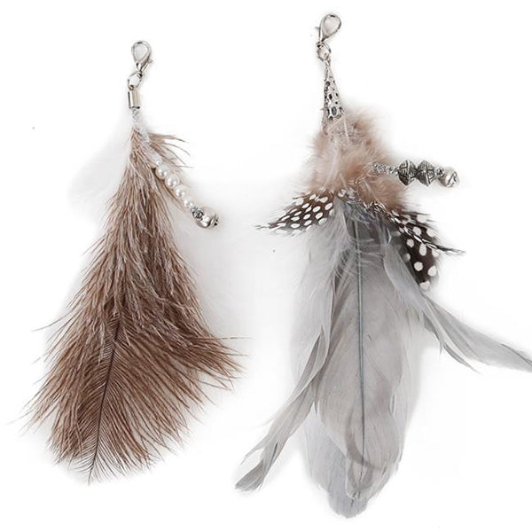 Feather funny cat stick