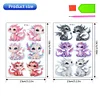 2 Sheets DIY Dragon Diamond Painting Stickers