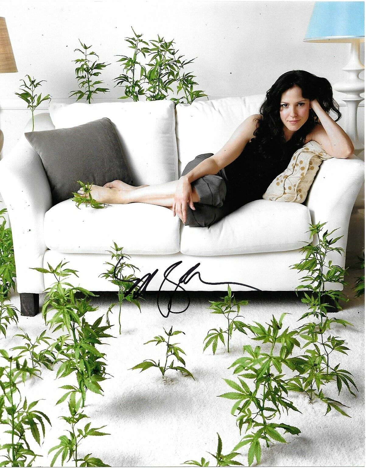 Mary-Louise Parker Signed Weeds 10x8 Photo Poster painting AFTAL