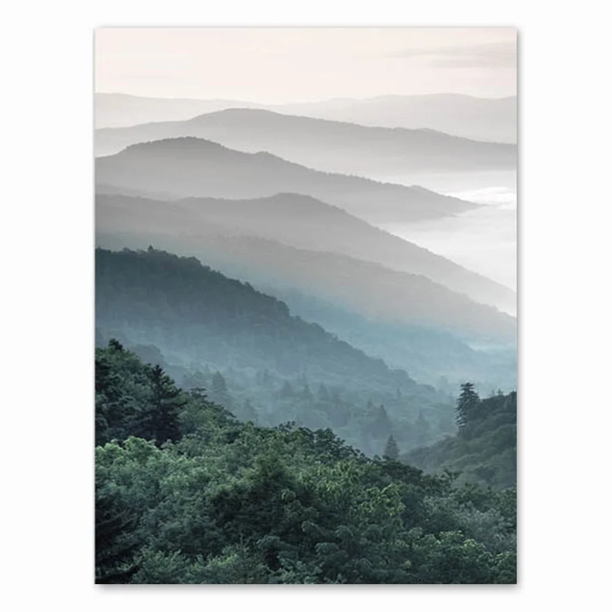 Scandinavian Travel Landscape Canvas Painting Mountain Boat Grass Nordic Poster Print Wall Art Picture Modern Living Room Decor