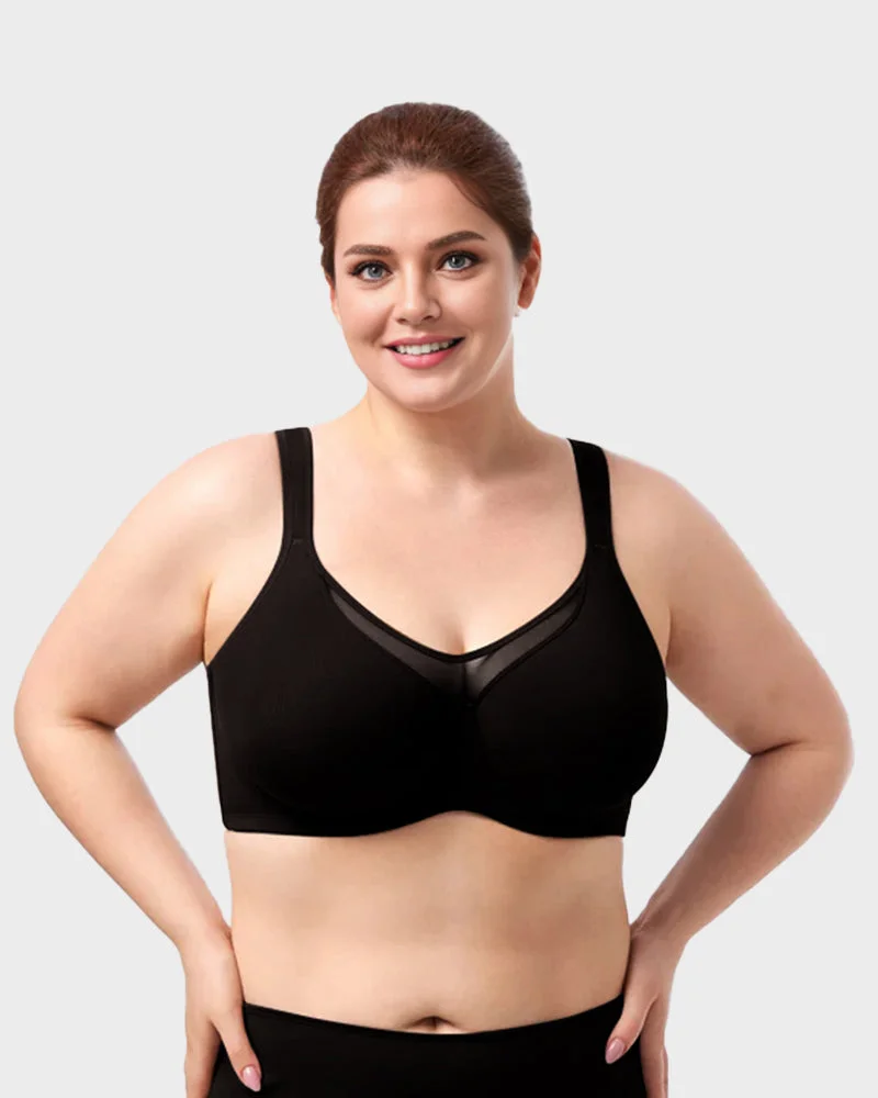 Plus Size Cooling Full Coverage Minimizer Bra