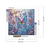 De nombreux papillons-perceuse ronde peinture diamant-40*40cm
