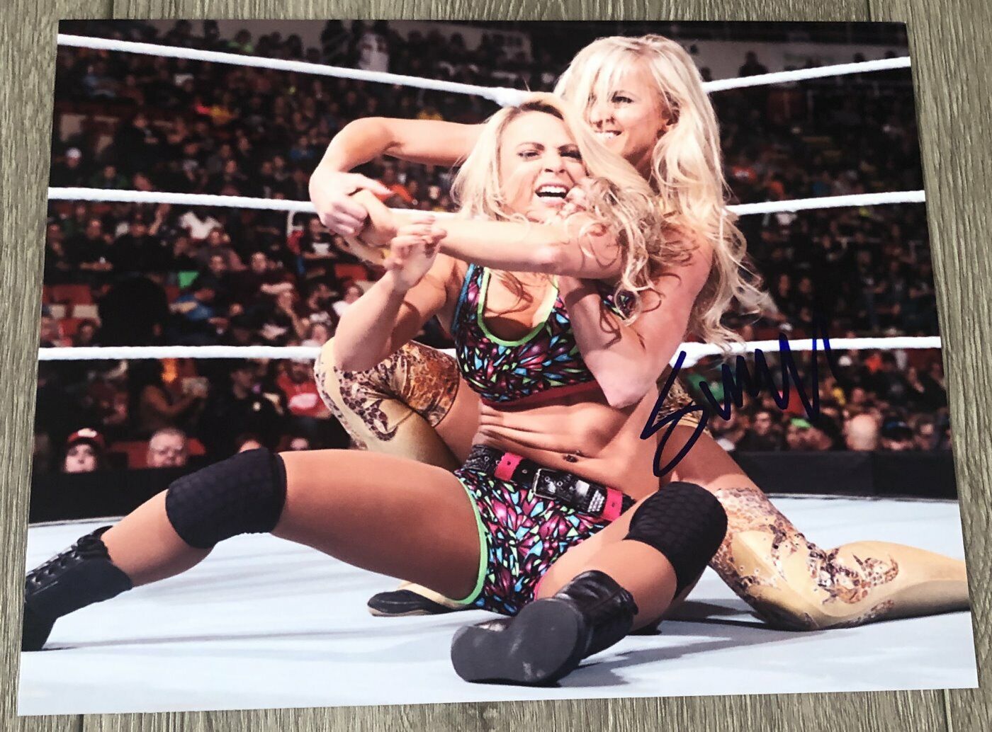 SUMMER RAE SIGNED AUTOGRAPH WWE DIVAS RAW SMACKDOWN 8x10 Photo Poster painting E w/PROOF