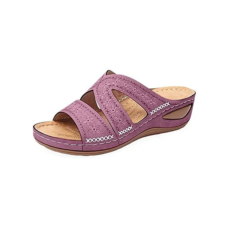 Soft Footbed Orthopedic Arch-Support Sandals  Stunahome.com
