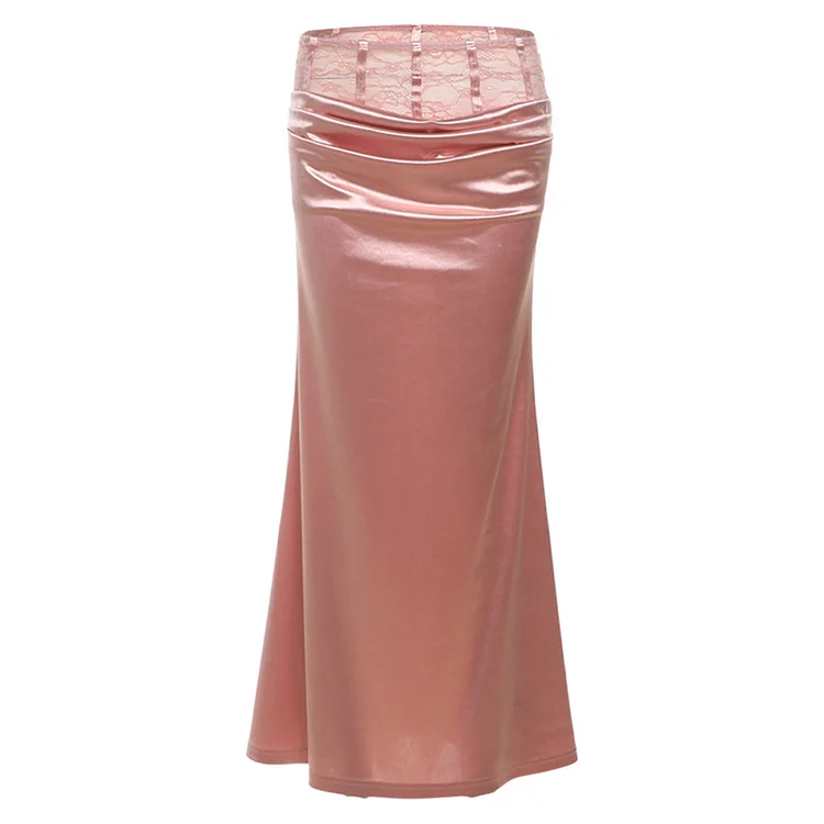 Slim-fitting Suspenders Vest Fashion High Waist Skirt Suit