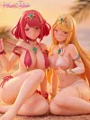 1/6 Scale Swimsuit Ver. Pyra & Mythra - Xenoblade Chronicles 2 Statue - Hanae Studio