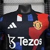 Joyfball 2025/2026 Player Version Manchester United United Pre-Match Kit Football Shirt  1:1 Thai Quality（The player version jersey is a bit tight, please pay attention to the size selection）