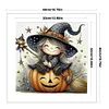 Halloween Witch-11CT Stamped Cross Stitch 40*40cm/15.75*15.75in tapestrymarket