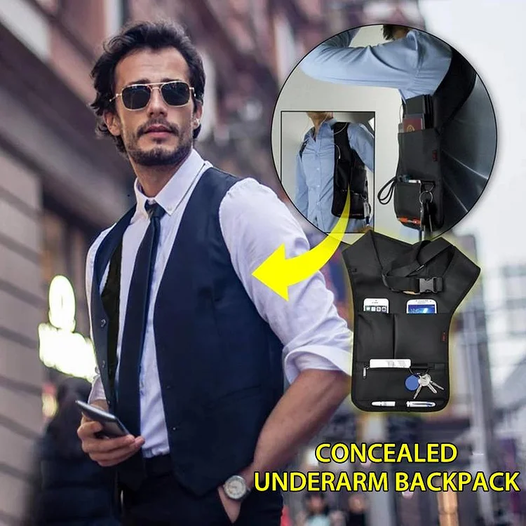 Concealed Underarm Backpack | 168DEAL