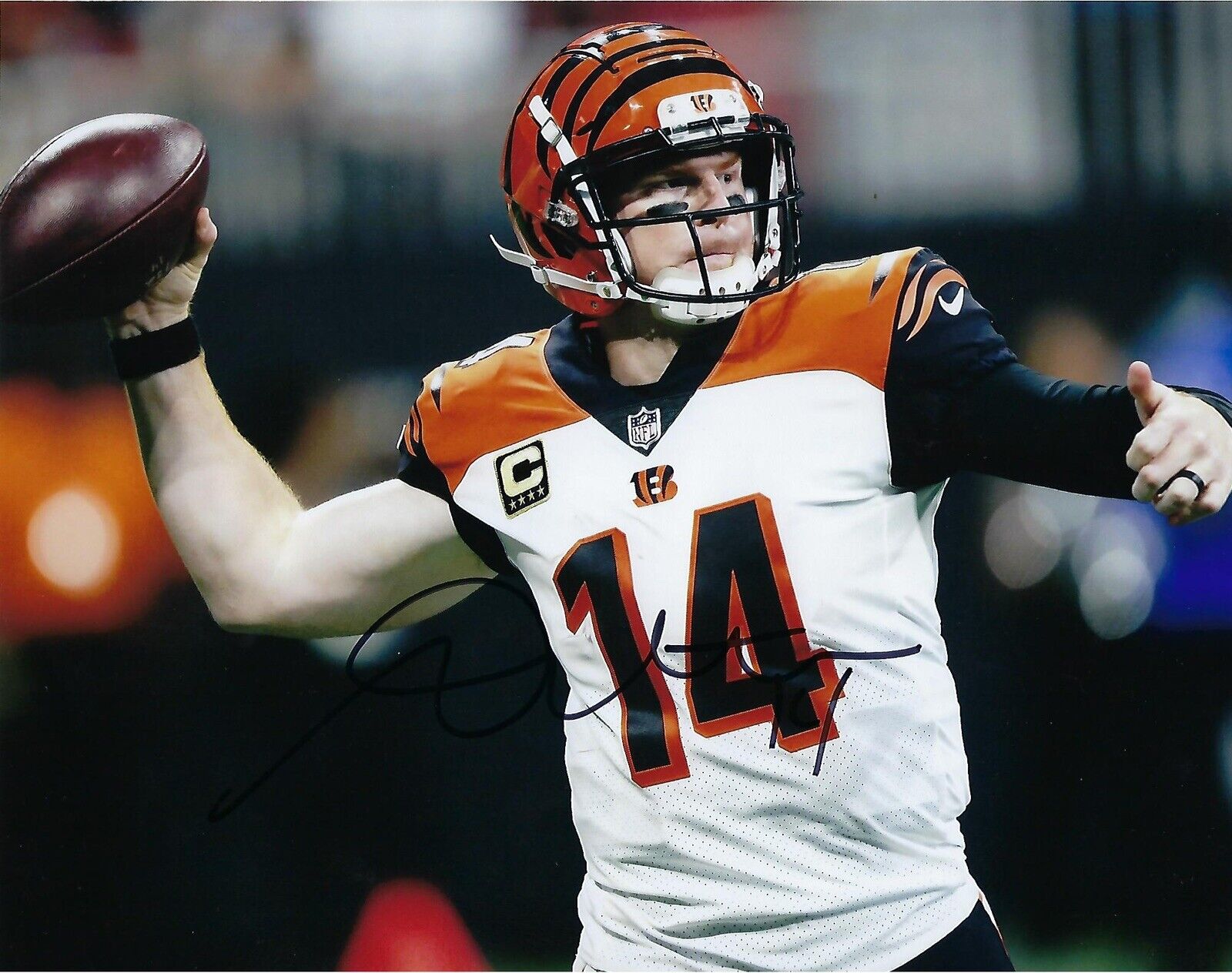 Andy Dalton Signed 8x10 Photo Poster painting Pic Auto