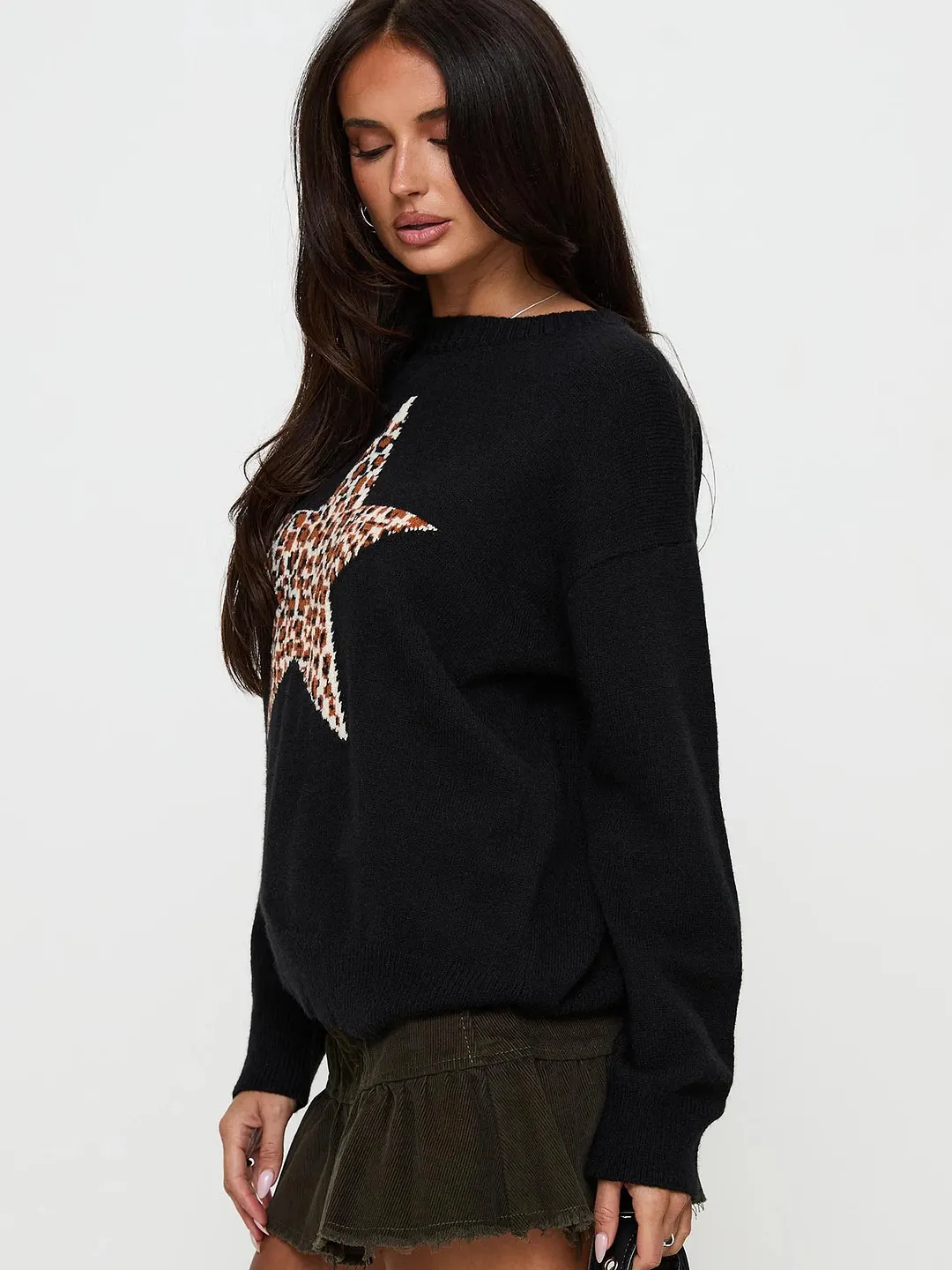 Nigikala Nigikala New Women's 3D Printed Ladies Fashion Comfortable And Casual Long-Sleeved T-Shirt