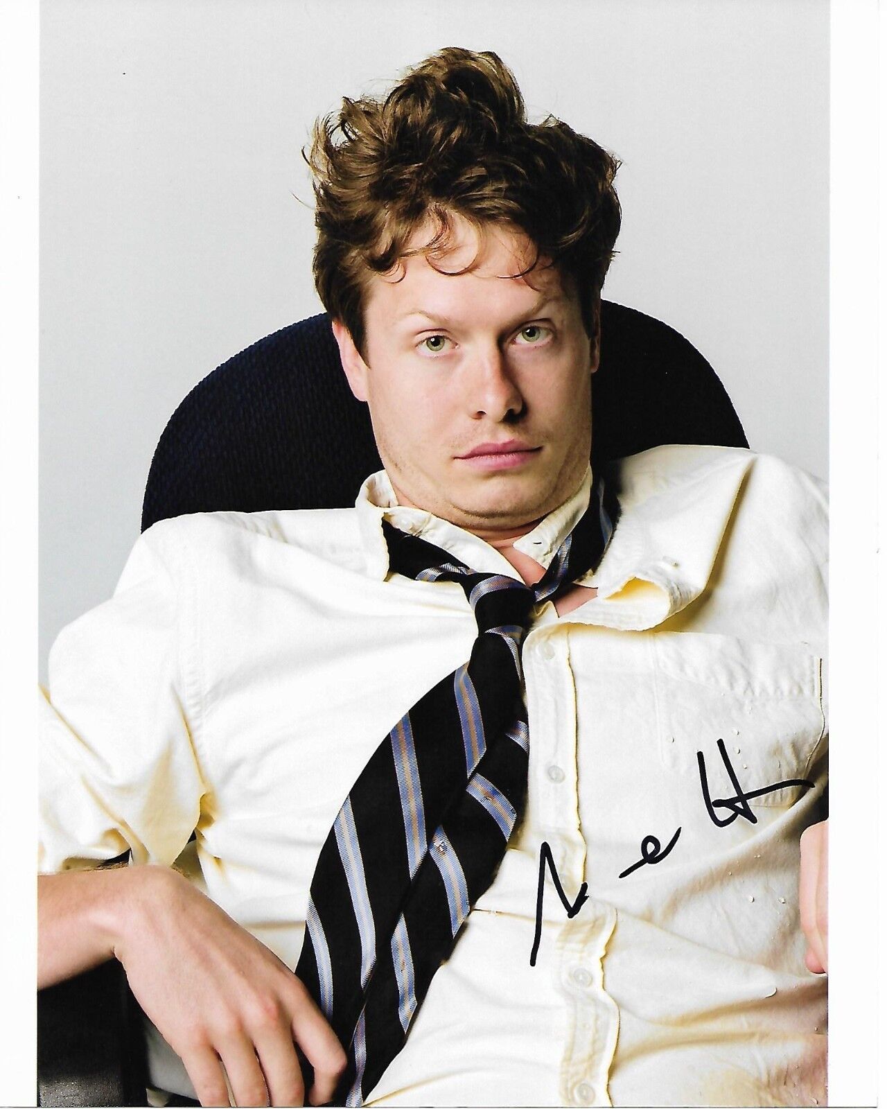 ANDERS HOLM WORKAHOLICS AUTOGRAPHED Photo Poster painting SIGNED 8X10 #3 ANDERS HOLMVIK