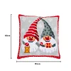 >SALE<Christmas Gnome Case Embroidery Stamped 11CT DIY Cross Stitch Kits 40x40cm