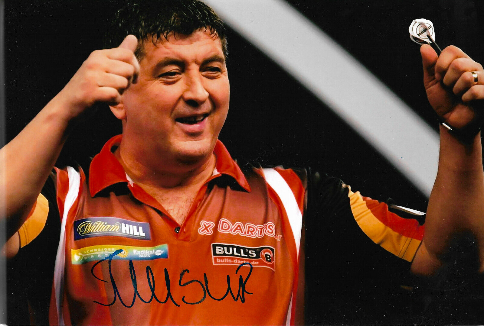 Mensur Suljovic Darts Player