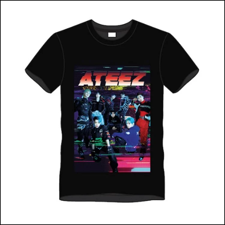 ATEEZ With PLAY82 in LA T-shirt