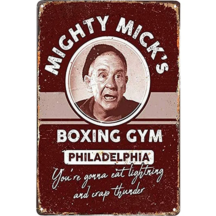 Mick'S Boxing Gym - Vintage Tin Signs/Wooden Signs - 8*12Inch/12*16Inch