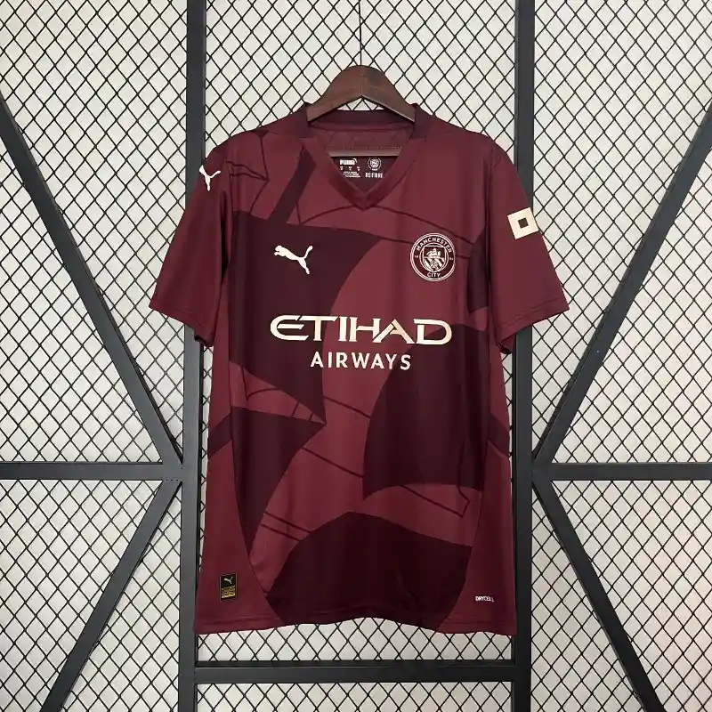 24/25 Manchester City Soccer Jersey Second Away