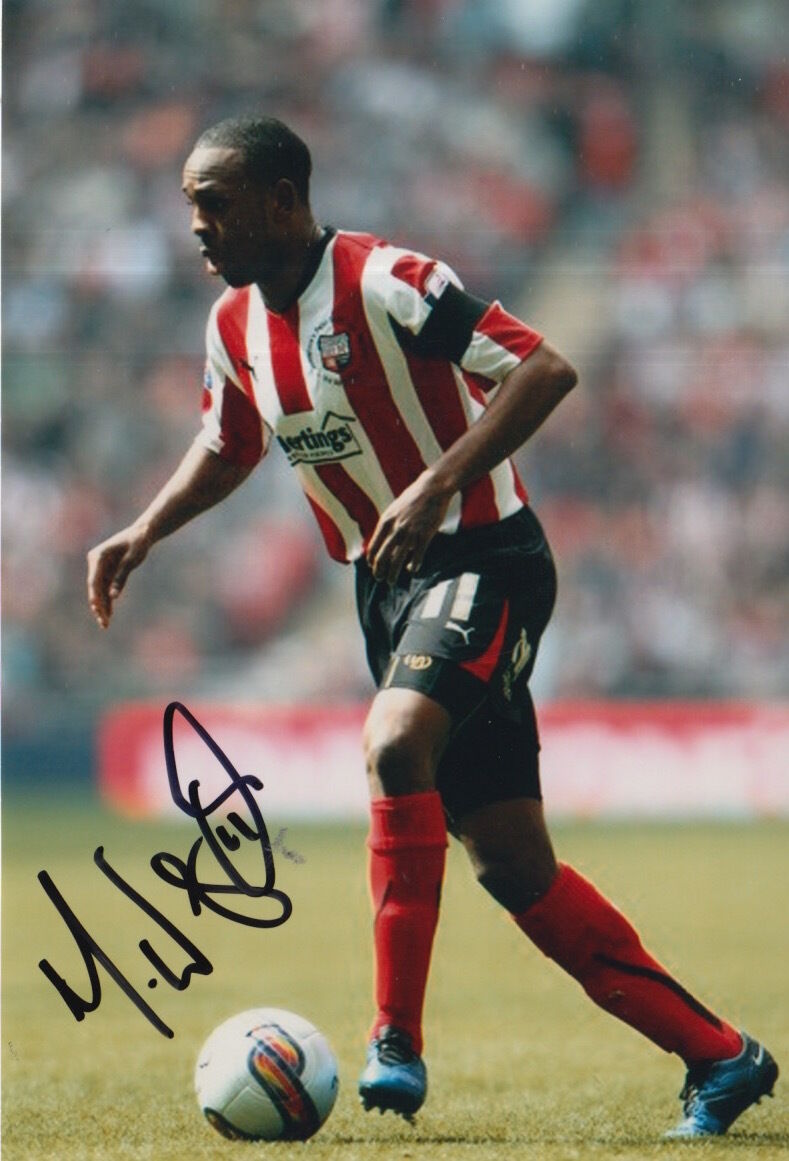 BRENTFORD HAND SIGNED MYLES WESTON 6X4 Photo Poster painting 3.