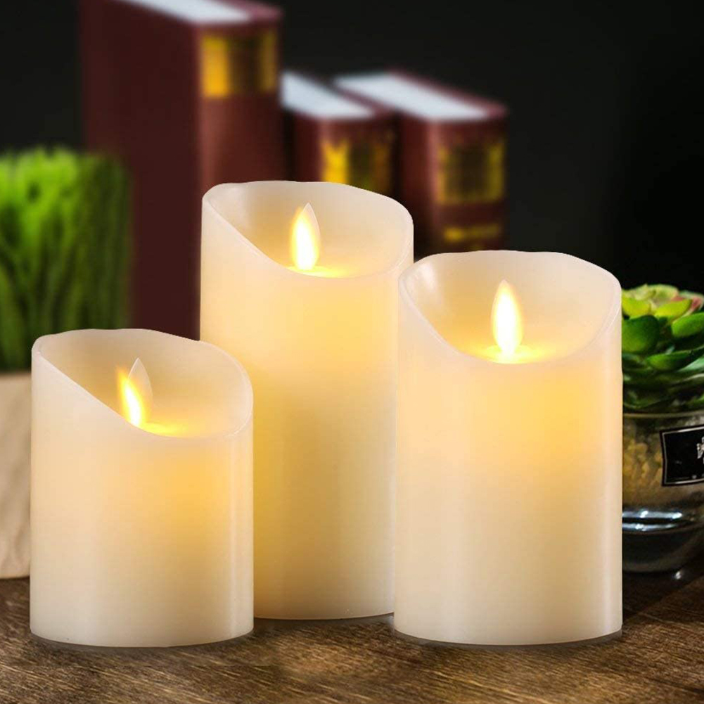 

10 Buttons Simulation Electric Candle Wedding Party Show Candle, 501 Original