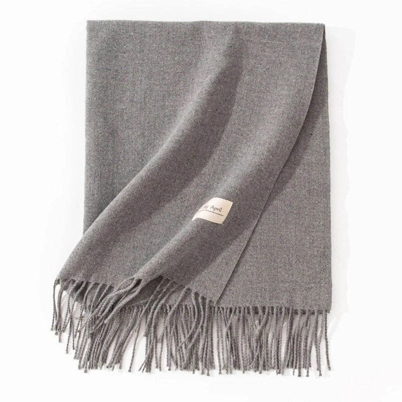 Scarf Winter Warm Windproof Shawl Women’s High-end Korean Style Women’s Cashmere Scarf