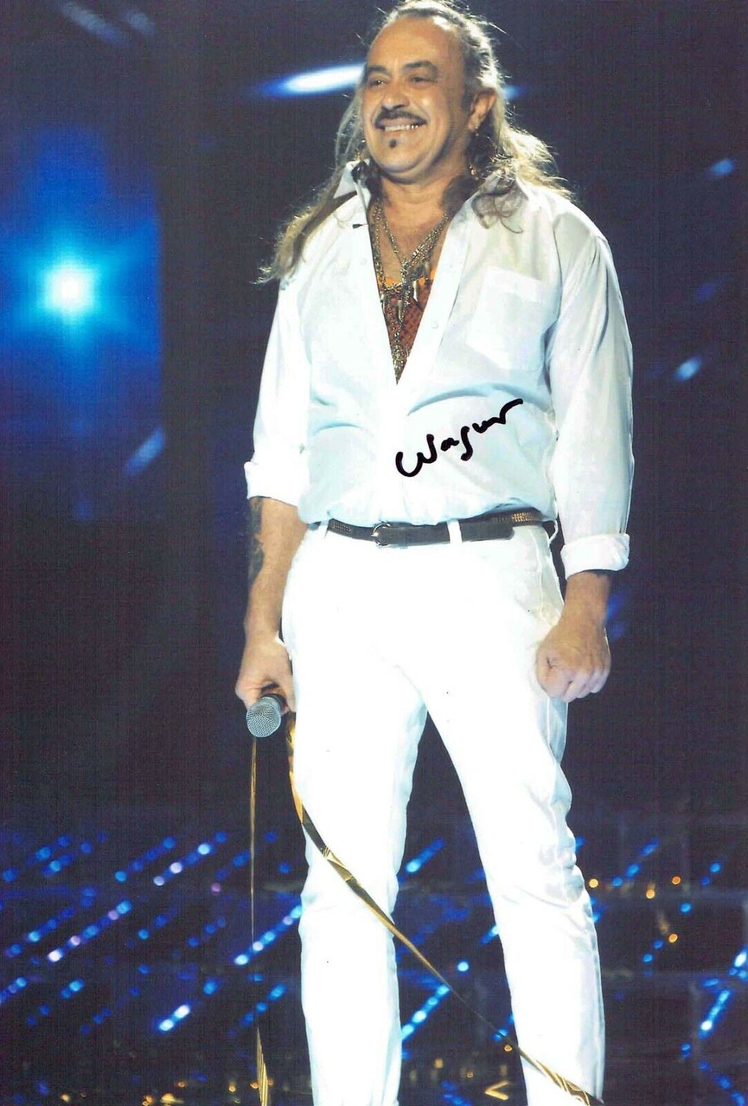 WAGNER Fiuza-Carrilho Signed Autograph 12x8 Photo Poster painting AFTAL COA X Factor Contestant