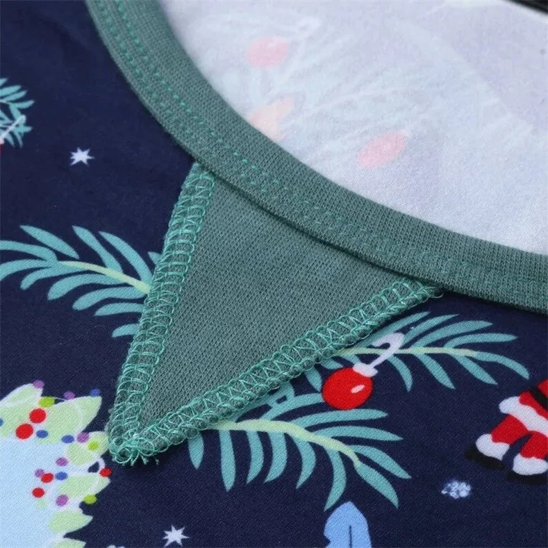 Christmas Dinosaur Patterned Family Matching Pajamas Sets