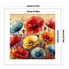 Poppy-11CT Stamped Cross Stitch 40*40cm/15.75*15.75in