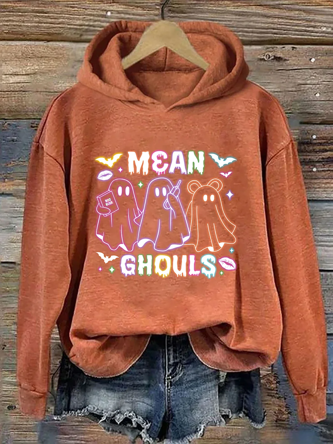 Mean Ghouls Ghost Hoodie