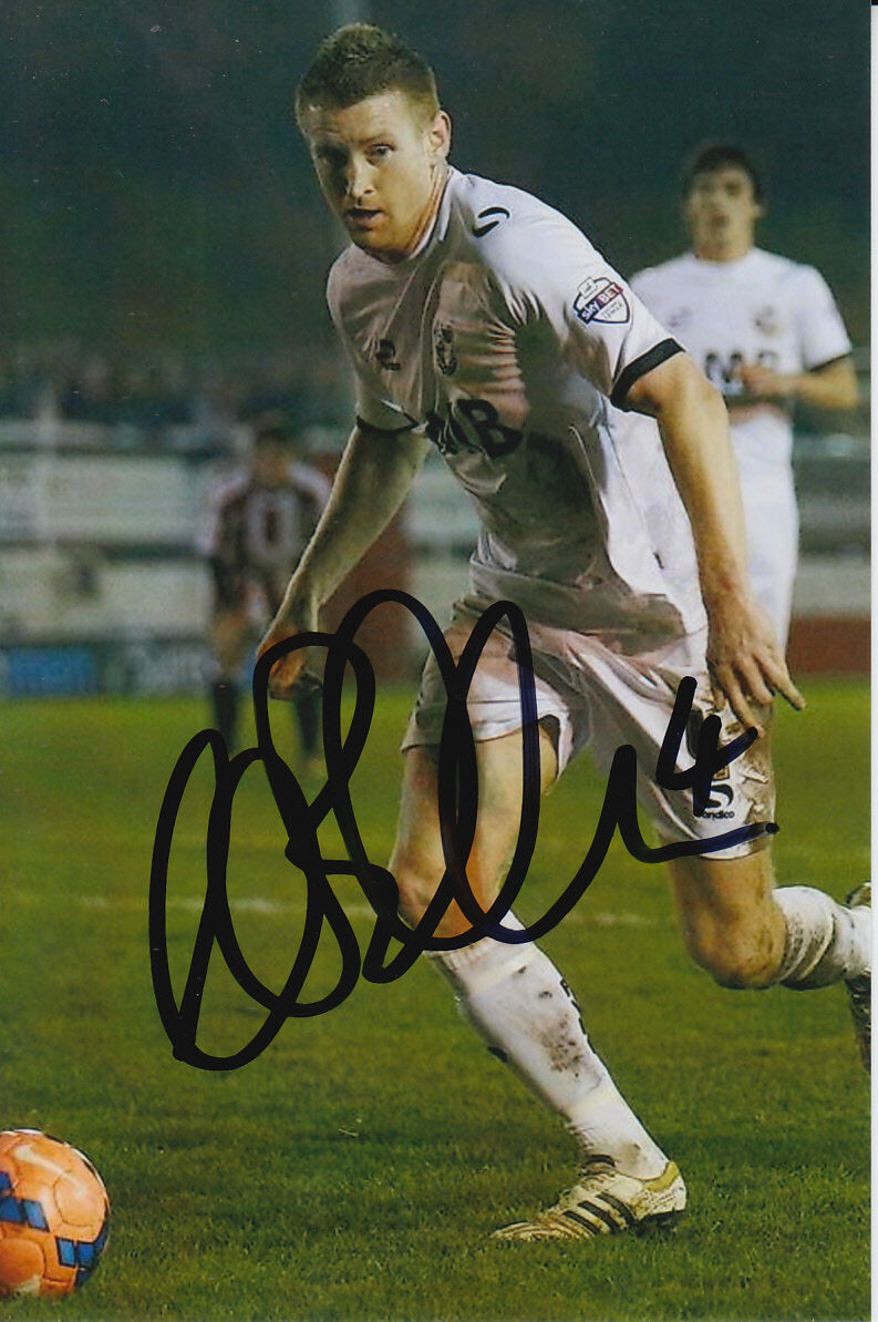 PORT VALE HAND SIGNED CHRIS ROBERTSON 6X4 Photo Poster painting 1.