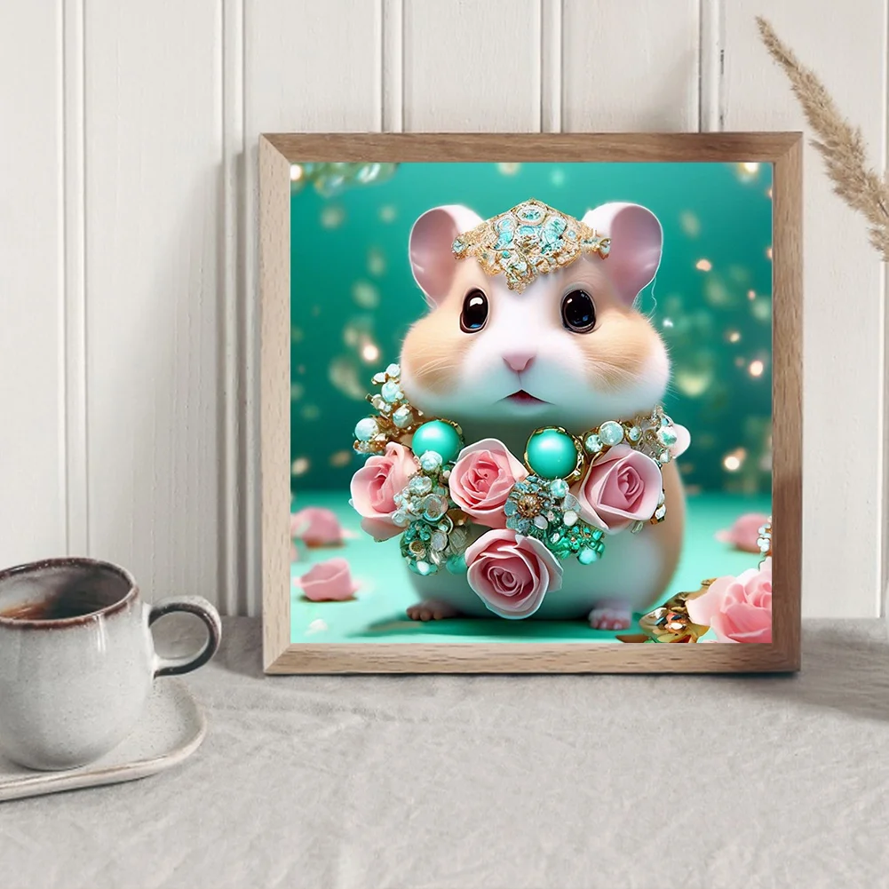 Full Round Diamond Painting 30*30cm - Diamond Mouse