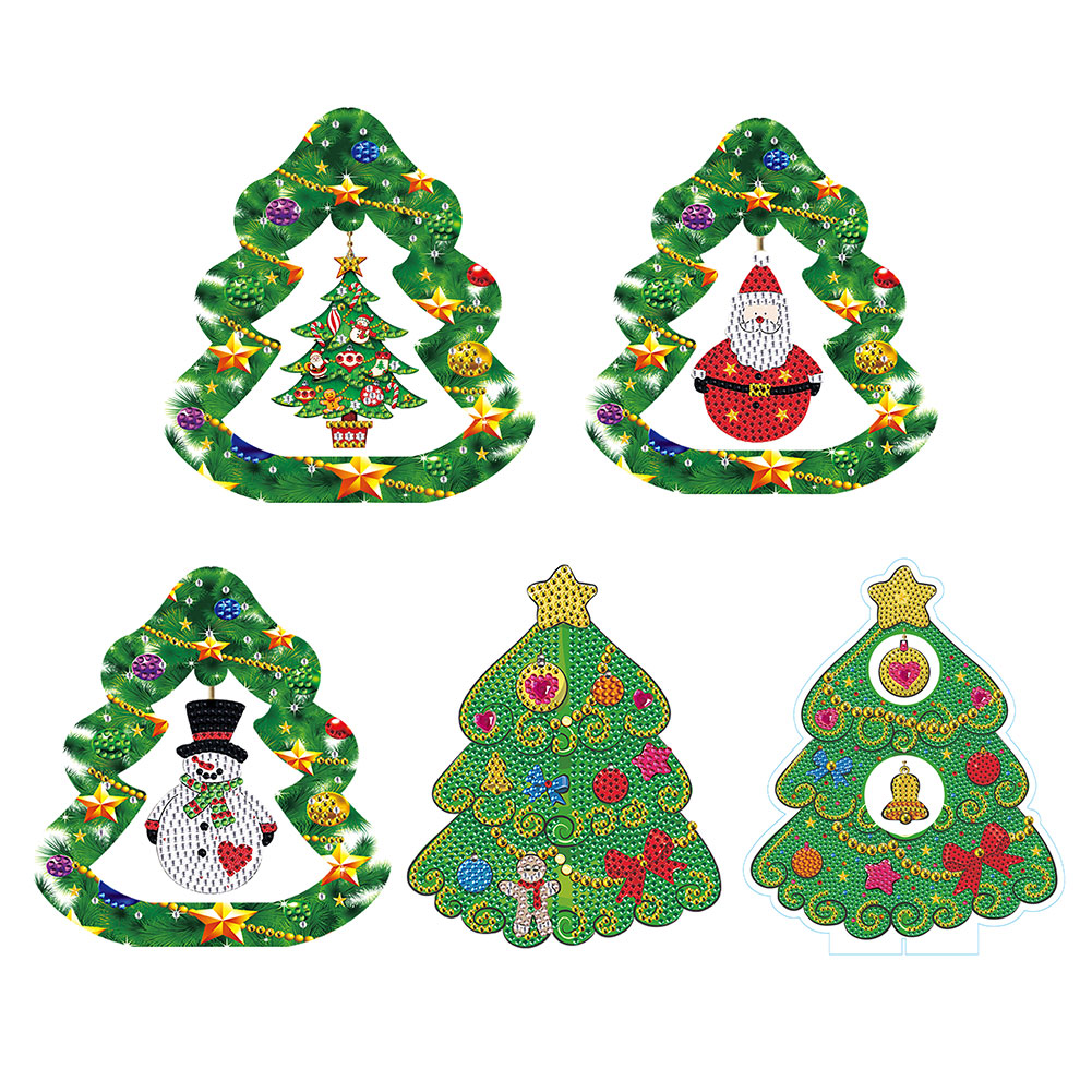 

Christmas Tree Double-sided - 5D DIY Craft Ornament, 04, 501 Original