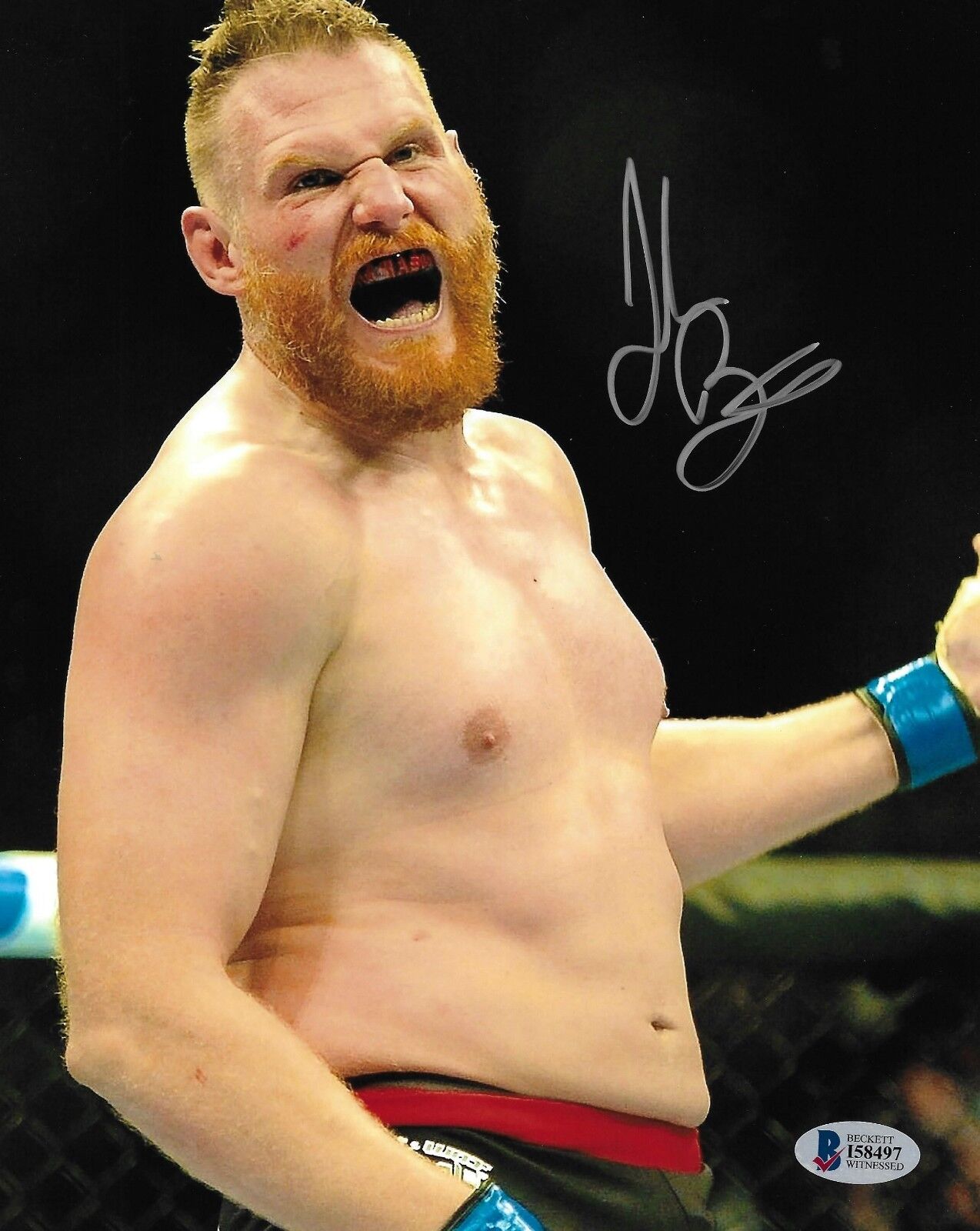 Josh Barnett Signed 8x10 Photo Poster painting BAS Beckett COA UFC Pride FC Picture Autograph 20