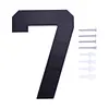17cm Solar Lighted House Numbers IP44 Waterproof Light Up LED Address Signs