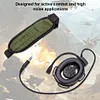 HD01 7.1 mm Earpiece Microphone Wakie Talkie Headset for Bowman Elite II