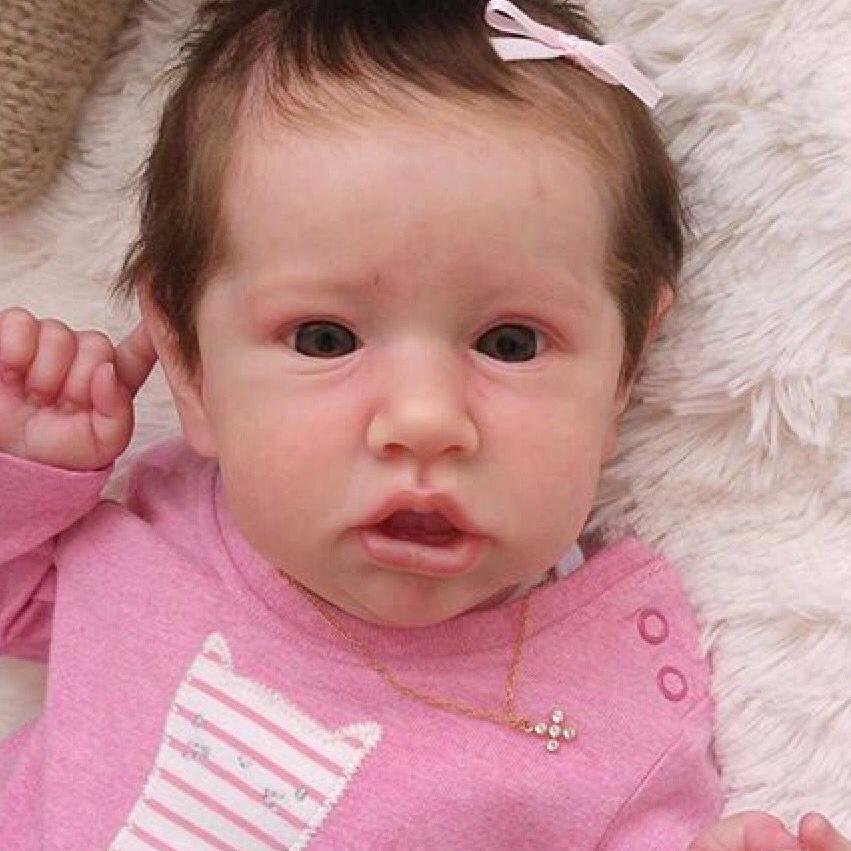 20'' Truly Reborn Baby Doll Girl Sacheen for Nursing Play, Lifelike Baby Doll Poseable and Weighted -Creativegiftss® - [product_tag] Creativegiftss.com
